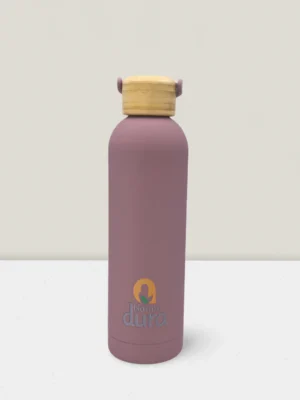 Smoky pink 750ml water bottle