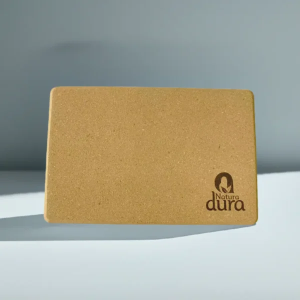 NaturaDura Natural Cork Yoga Block - Image 3